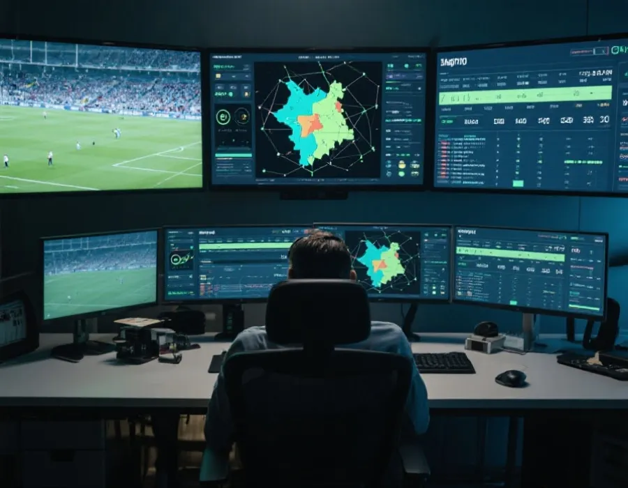 比赛热区与传球网络分析